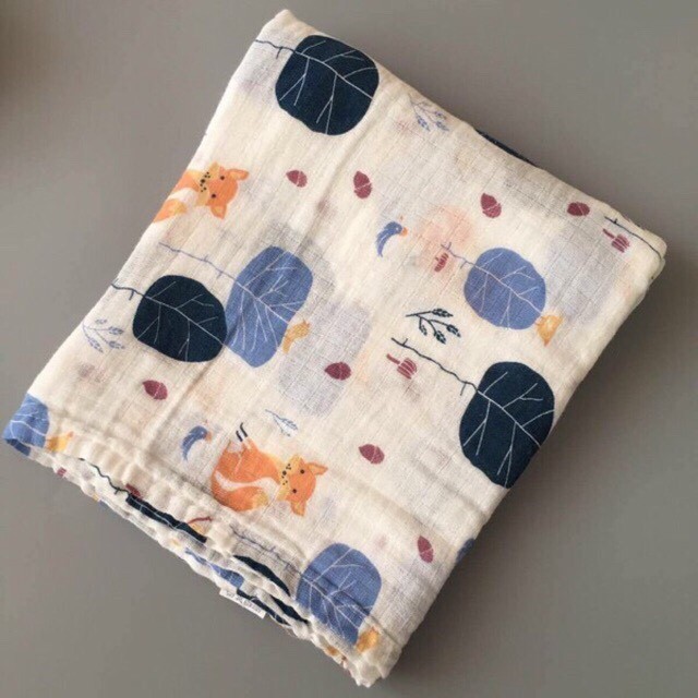 Khăn Tắm Sợi Tre Aden Cho Bé