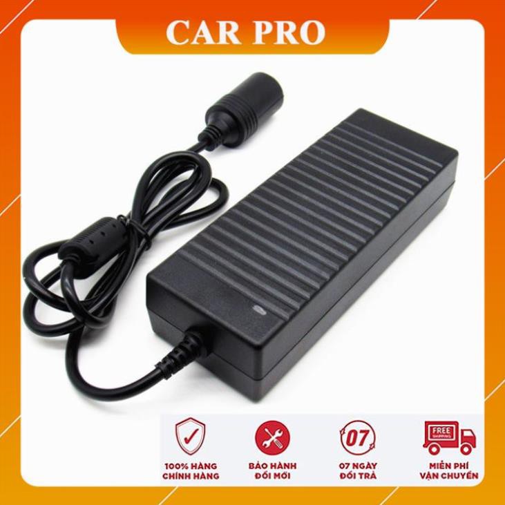 Bộ chuyển đổi nguồn điện 220V sang 12V đầu tẩu thuốc trên ô tô - CAR PRO