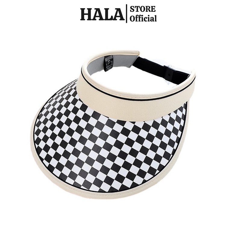 Mũ rộng vành đi biển thời trang HALA nón nữ nửa đầu chống nắng chống tia AV cá tính trẻ trung