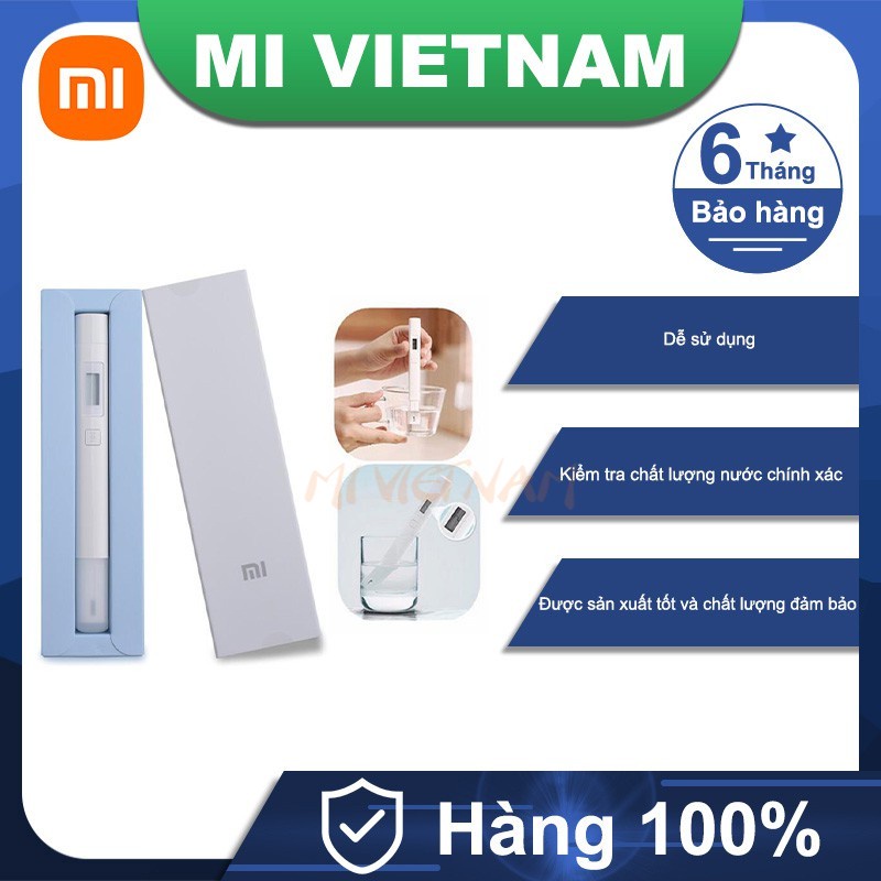 Bút thử nước TDS Xiaomi kiểm tra chất lượng nước chỉ mất có 2 giây thôi BH 6 tháng