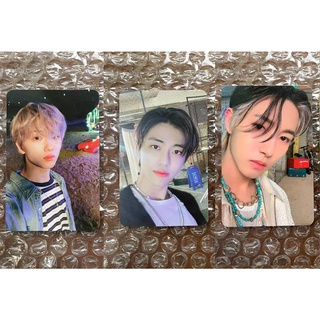 Ảnh photocard Nct dream Hot sauce Yglobal Jaemin Jeno Renjun Glitch mode Hello Future