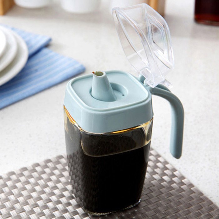 Bình Thủy Tinh Rót Mắm - Chai Rót Đựng Dầu Ăn, Gia Vị Nhà Bếp Dày Dặn Kiểu 2 - 218