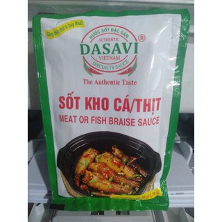 NƯỚC SỐT KHO CÁ/THỊT DASAVI( 1 gói 50gram)