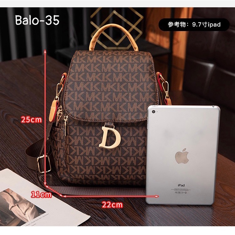 Balô Nữ MK Logo D Balo-35