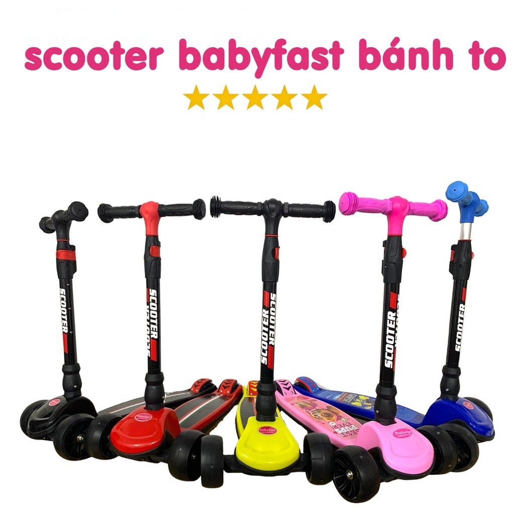 Xe trượt Scooter Babyfast của Babyhop BH-800