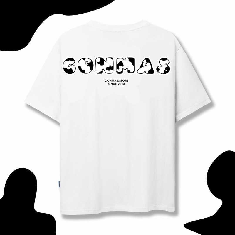 Áo phông bò sữa Tee plus WHITE - Collection 1