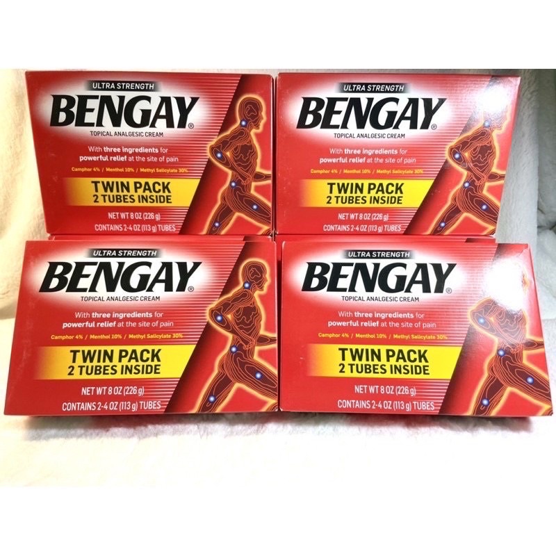 Dầu nóng Ultra Strength Bengay - Hộp 2 tuýp 113g x 2