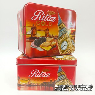 [Hỏa Tốc] Bánh Ritaz Gold Assoted 218g
