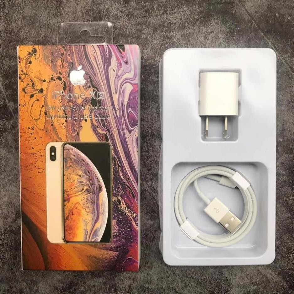 [𝑮𝒊𝒂́ 𝑯𝒖̉𝒚 𝑫𝒊𝒆̣̂𝒕] Bộ Sạc iPhone 6/7/8/X/Xs Max - Bảo Hành 12 Tháng Lỗi 1 Đổi 1