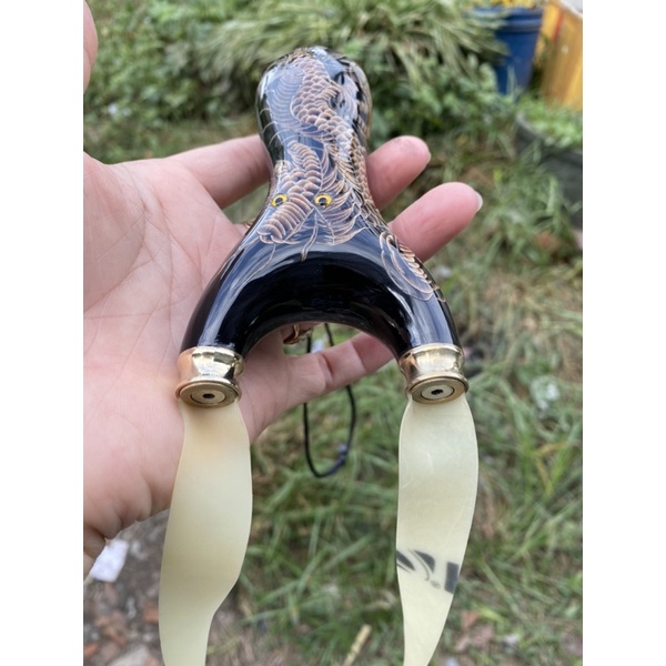 Chạc 7 điêu khắc 🐉, chạc cột kẹp