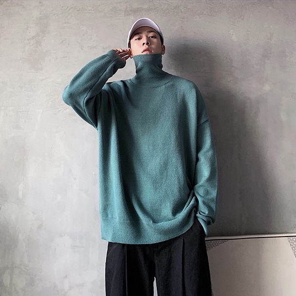 Áo len cổ lọ Nam ANHSTORE phong cách hàn quốc