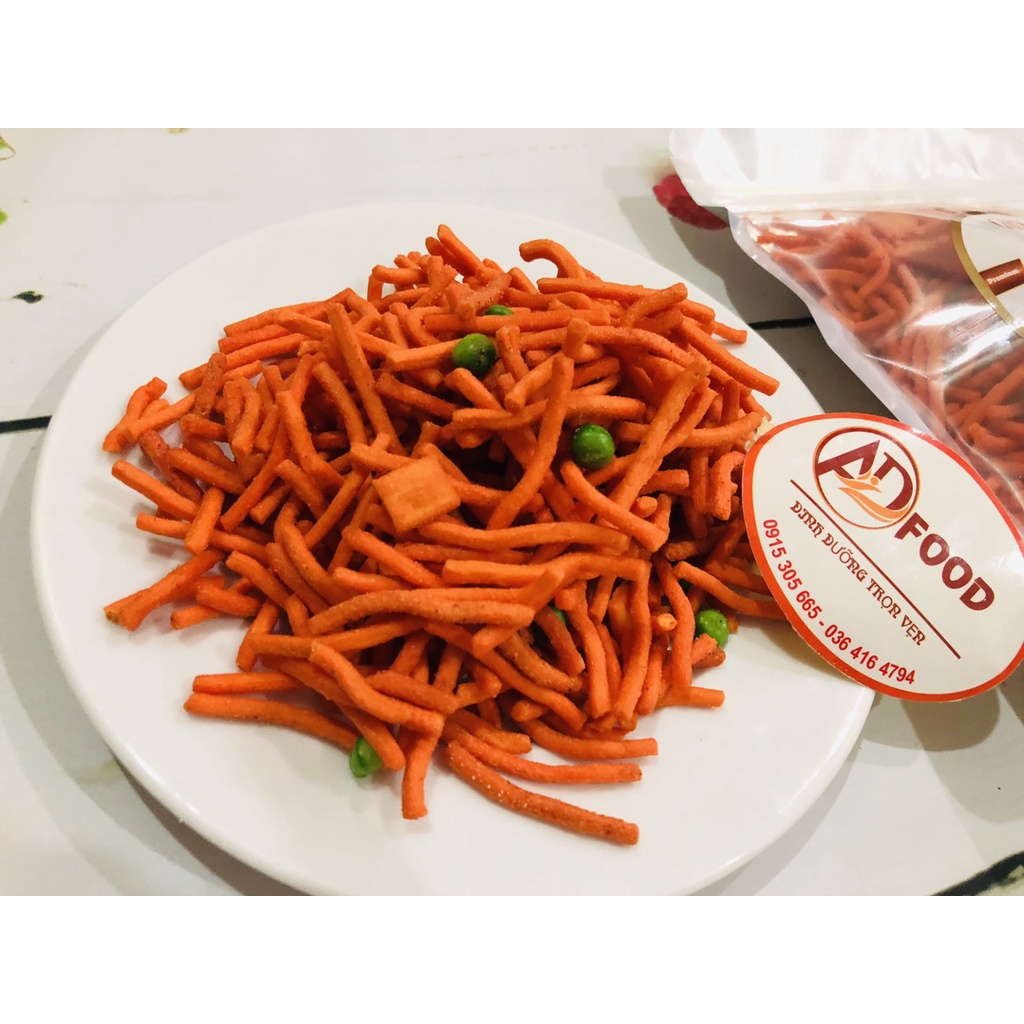 500g Bim bim tăm đậu Hà Lan_ Giòn Tan_Thơm Ngon