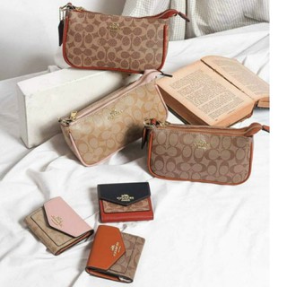 Set túi ví chữ c dáng thuyền size 22cm