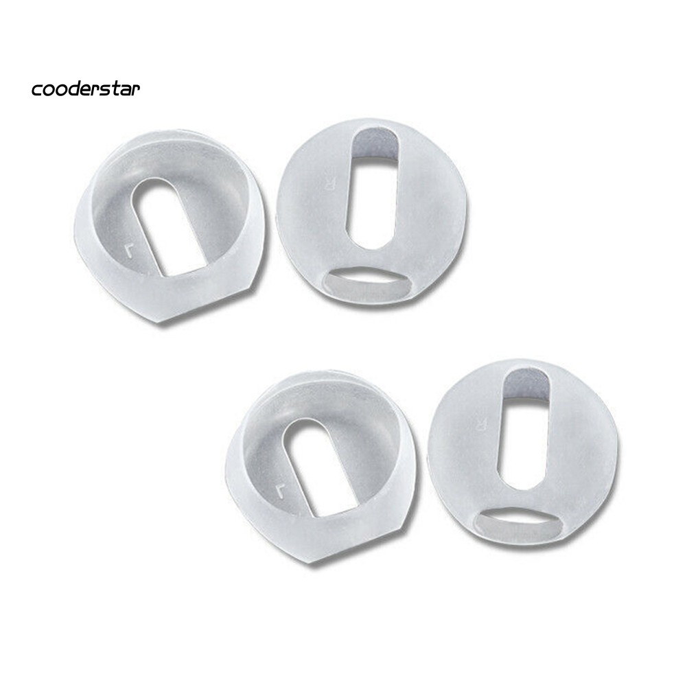 Set 2 cặp nút tai nghe silicone chống trượt thích hợp cho Airpods 1 2