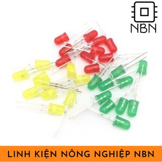 Gói 10 bóng LED phủ màu 🔥 phi 5mm🔥 (các loại màu)