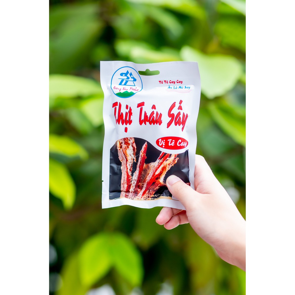 Thịt trâu sấy vị tê cay Hoàng Nam Food gói 60gram | BigBuy360 - bigbuy360.vn
