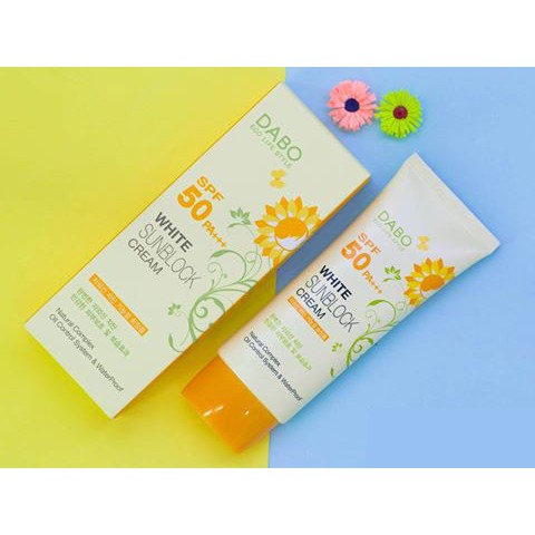 Kem chống nắng DABO White Sunblock Cream SPF50 PA+++