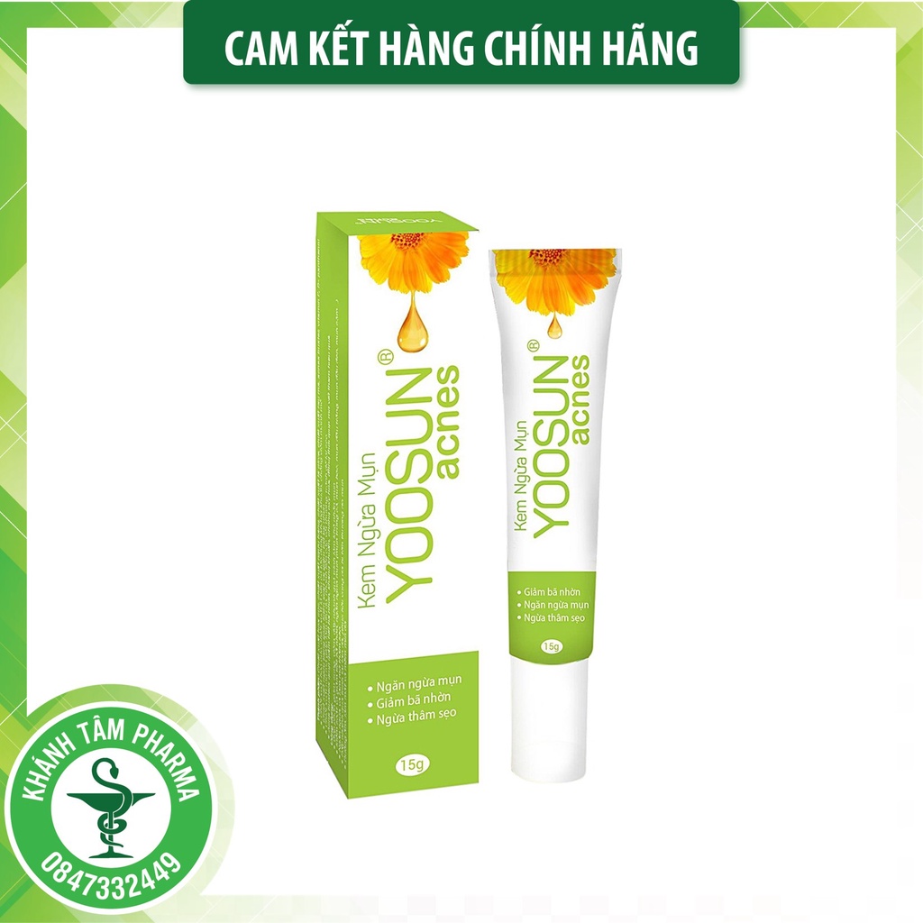 ! Kem Bôi Mụn Yoosun Acnes 15gr ! !