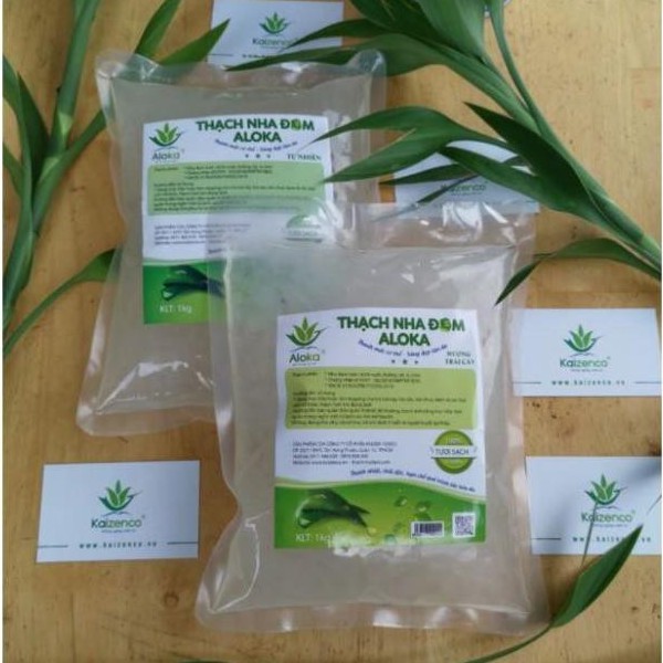 Thạch nha đam hương trái cây Aloka nhỏ 1kg