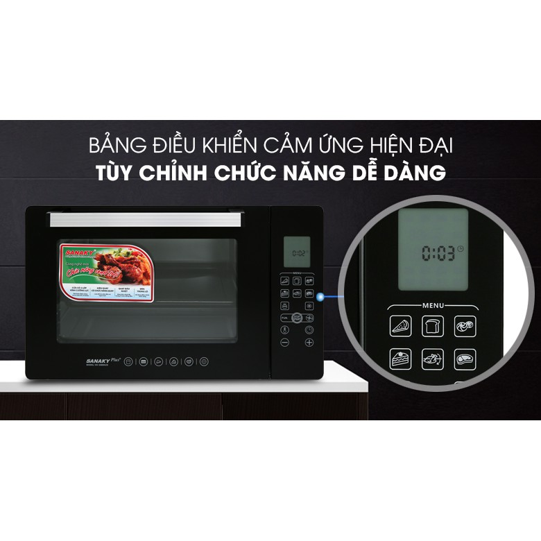 Lò Nướng Sanaky VH 5088N2D 50 lít (Miễn phí giao tại HCM-ngoài tỉnh liên hệ shop)