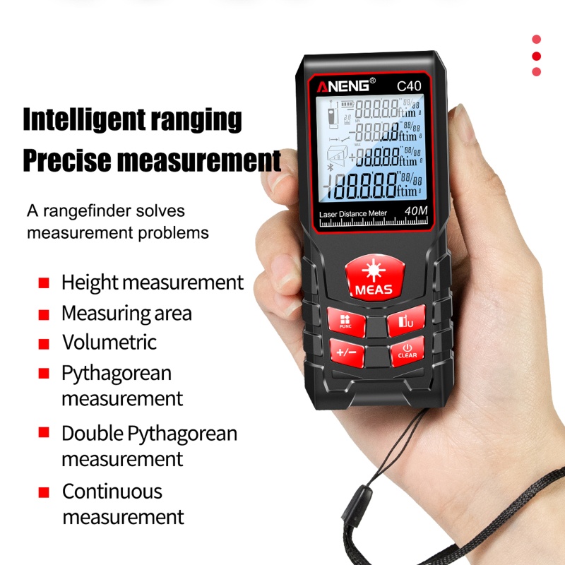 Máy Đo Khoảng Cách Đa Năng 40m / 60m / 80m / 100m