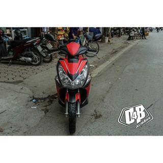 [D4B-Tem chuẩn xịn] Tem trùm xe  Air Blade 2011 phối màu đen đỏ