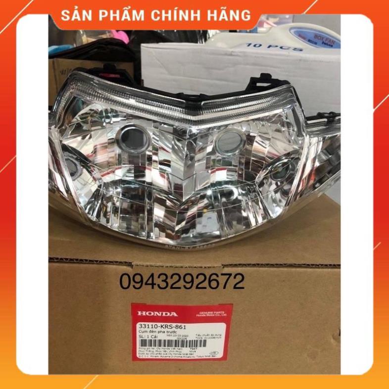 Pha Đèn Wave 100 2 Bóng (2001, 2005) Honda