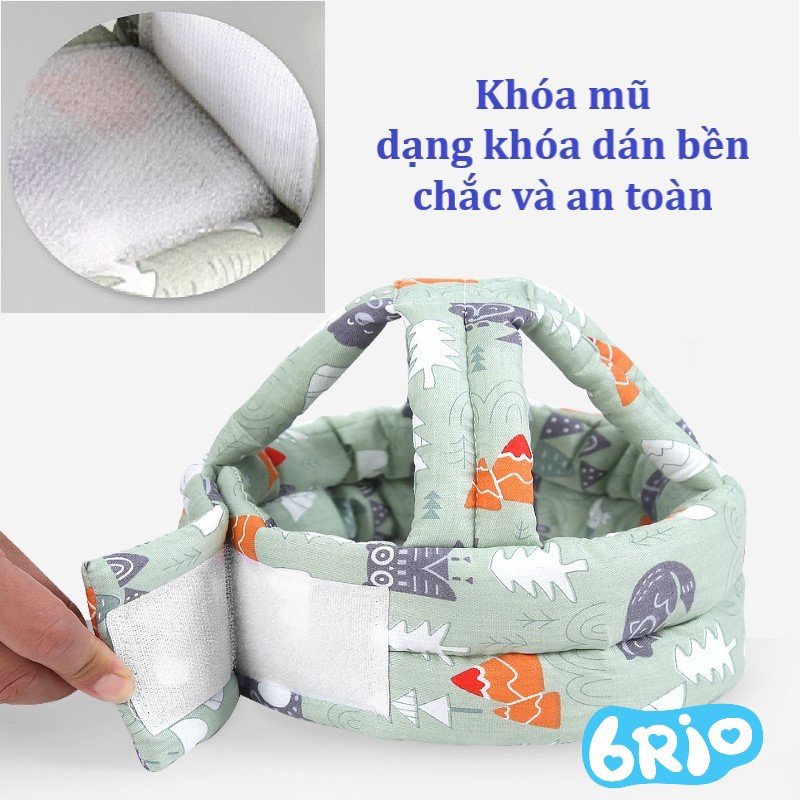 Mũ bảo vệ đầu cho bé, nón bảo hiểm tập đi