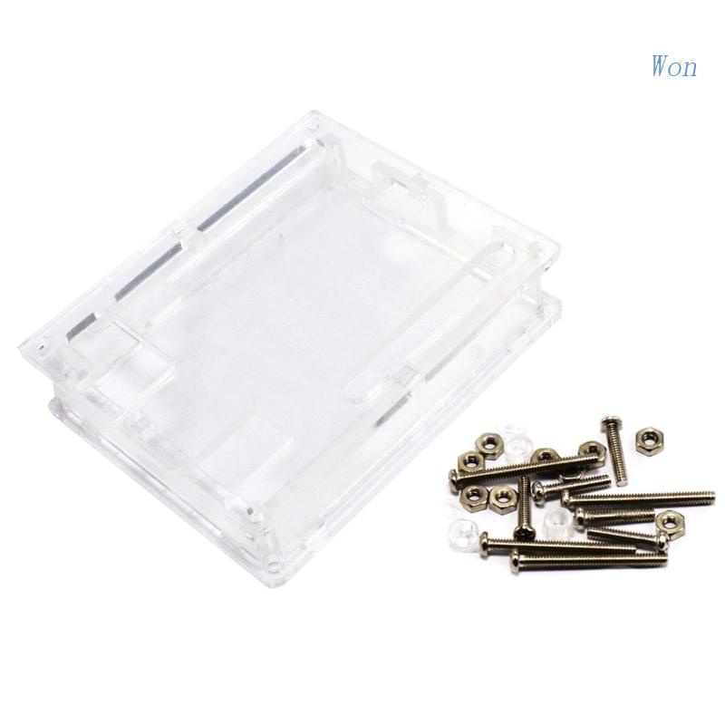 Hộp Acrylic Trong Suốt Bảo Vệ Cho Arduino UNO R3