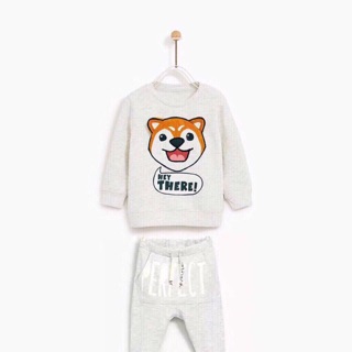 Bộ nỉ zara sz 12-18