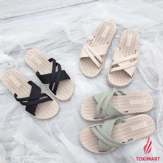 DÉP LÊ GIẢ CÓI SANDAL QUAI CHÉO RỬA NƯỚC ĐƯỢC SB58