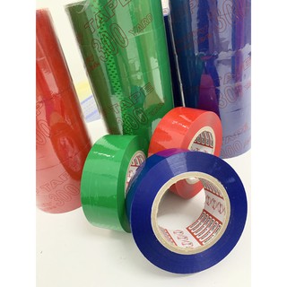Cuộn băng keo gói hàng nhiều màu loại 300 yard bản 4,8cm bdx4c