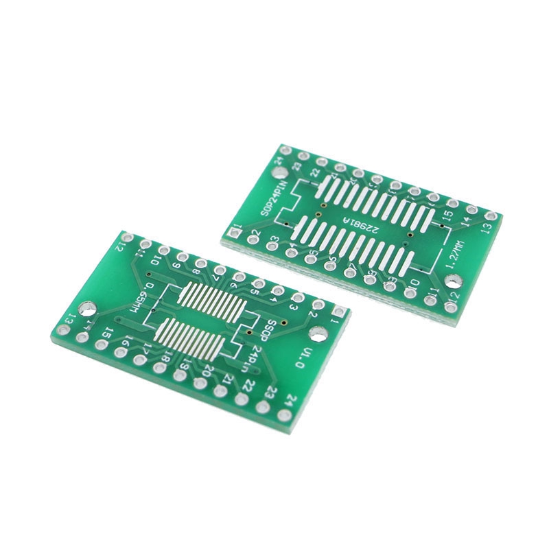 Bộ 35 Bảng Mạch Pcb Chuyển Đổi Từ Smd Sang Dip Sop Msp Ssop Tssop Sot23 8 10 14 16 20 24 28 Smt To Dip