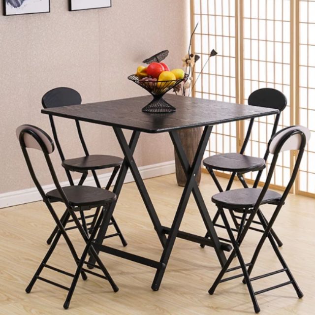 BỘ BÀN 6 GHẾ GẬP ĐA NĂNG