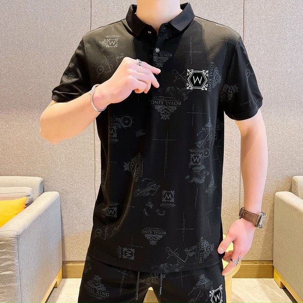 Bộ quần áo thể thao nam mùa hè cao cấp thời trang in hình đẹp J5