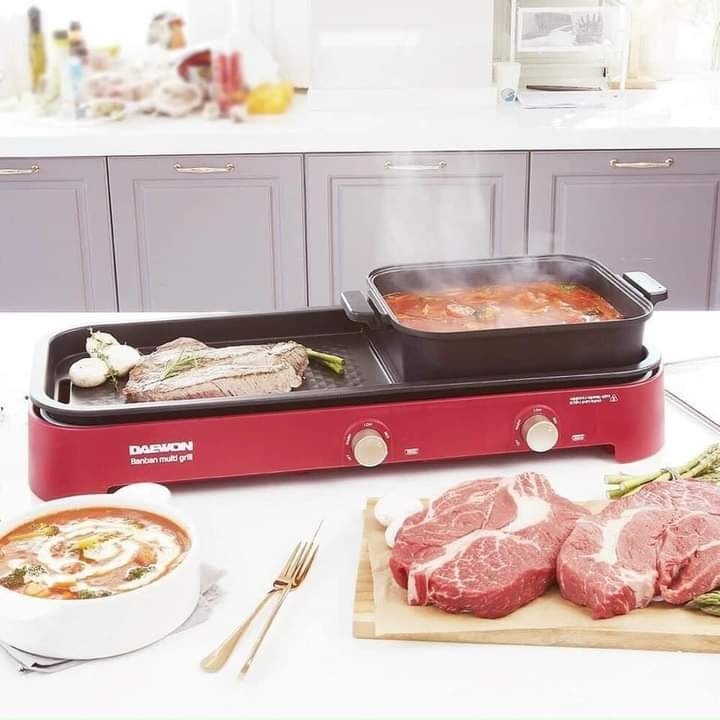 BÊP LẨU NƯỚNG ĐA NĂNG DAEWON HÀN QUỐC ,BẢO HÀNH 12 THÁNG