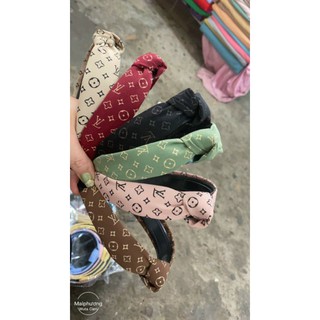 Bờm cài tóc hiệu kiểu dáng củ ấu thời trang