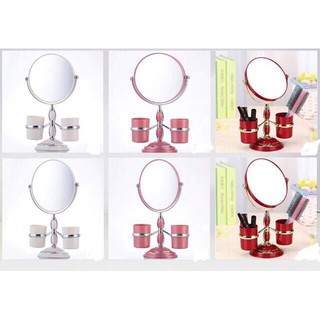 Gương để bàn trang điểm 2 mặt, xoay 360