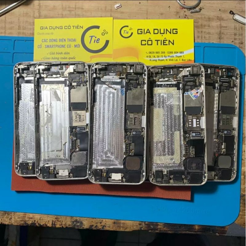 Vỏ ip5zin bóc máy ngoại hình ổn