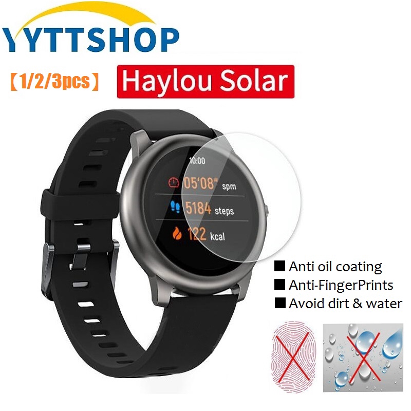 1 / 2 / 3 Kính Cường Lực Cho Đồng Hồ Thông Minh ONLY for Haylou Solar watch