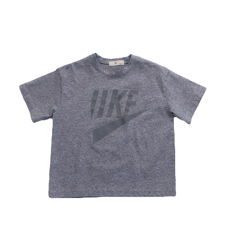 Áo thun vải 100% cotton thời trang mùa hè phong cách phương tây cho trẻ em