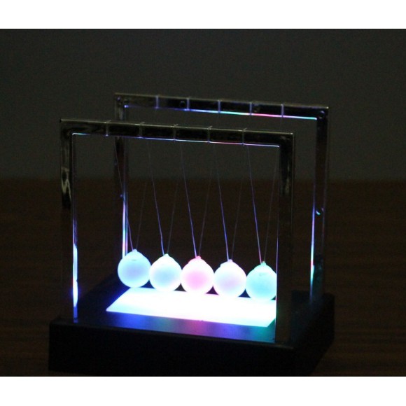 Con lắc Newton có đèn chiếu sáng - quà lưu niệm