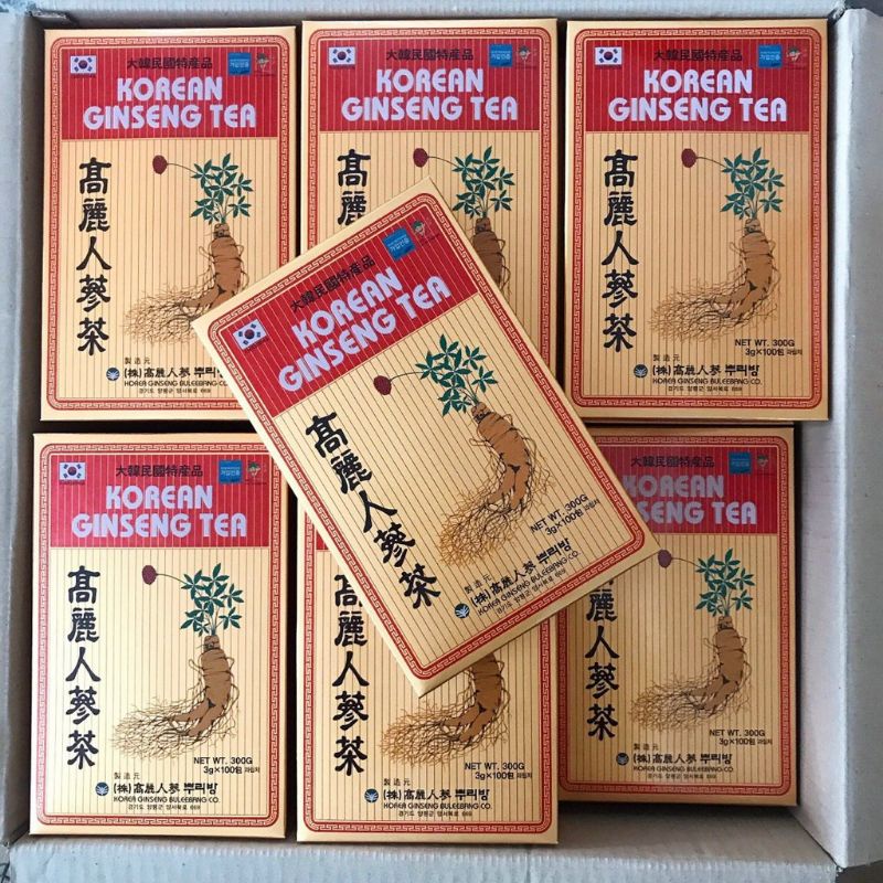 Trà Sâm Hàn Quốc Korean Ginseng Tea _ Hộp 100 gói