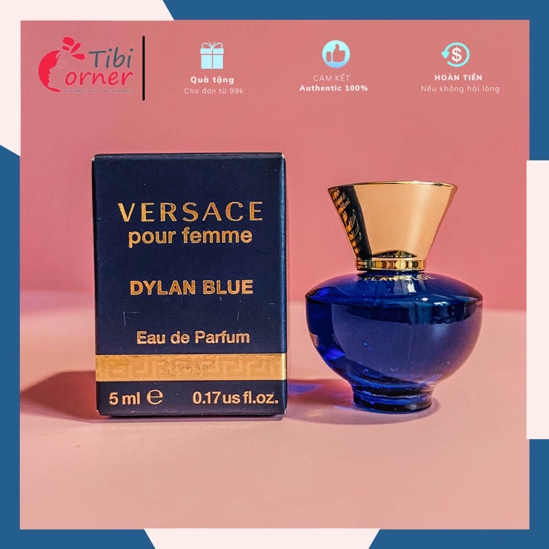 Nước Hoa nữ Versace Dylan Blue Pour Femme EDP 5ml