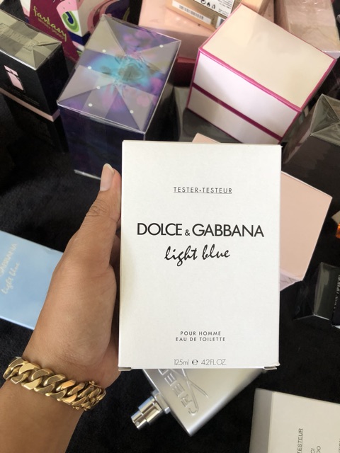 [Mã 1512FMCGSALE giảm 8% đơn 500K] Nước Hoa Nam Tester D&G Light Blue Pour Homme 125ml | BigBuy360 - bigbuy360.vn