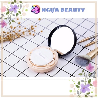 🦄 PHẤN NƯỚC Cushion 5in1 ĐEN TRÒN LAMEILA tự nhiên căng bóng che phủ tốt dưỡng da chống nắng sỉ rẻ nội địa NGỰA BEAUTY