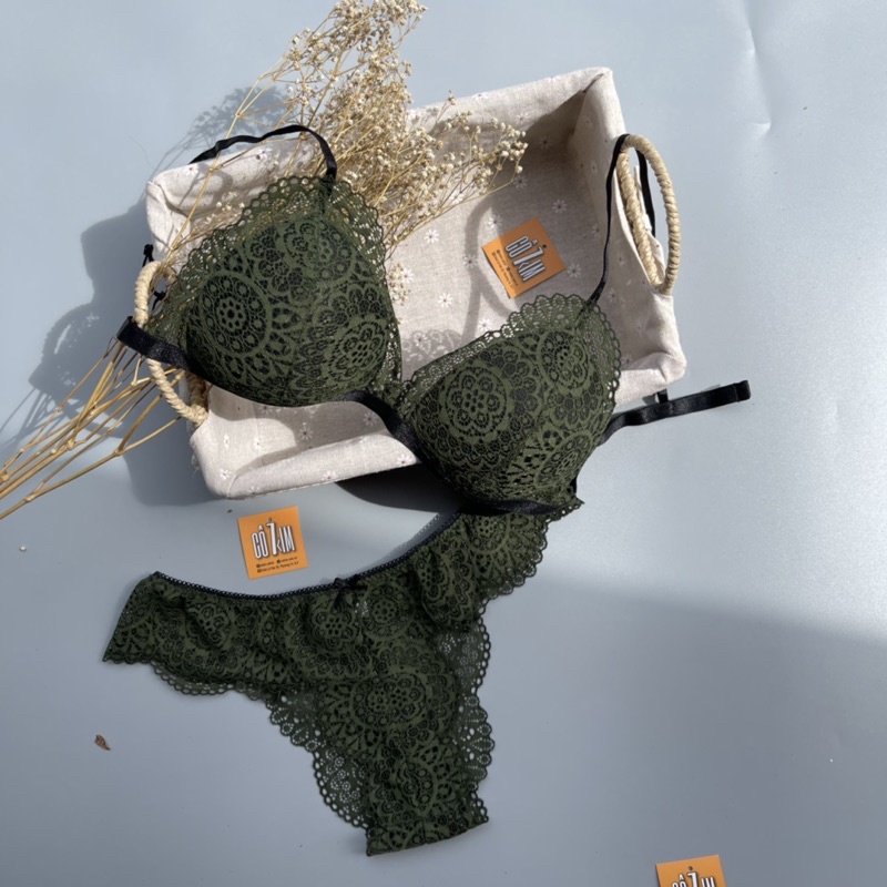 Set Bralette cơ bản ren mềm mại cơ không gọng có mút mỏng  CÔ KIM 7 | BigBuy360 - bigbuy360.vn