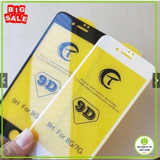 Kính cường lực 9d full màn cho iphone 6/6 plus/7/7 plus/8/8plus/x mới