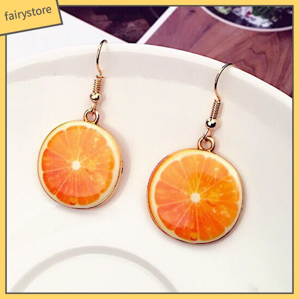 Bông Tai Hình Trái Cây Dễ Thương Cho Nữ