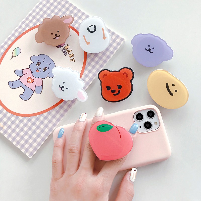 Giá đỡ điện thoại họa tiết hoạt hình dễ thương